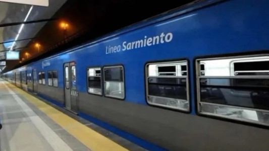Tras levantarse la medida de fuerza, comienza funcionar el tren Sarmiento