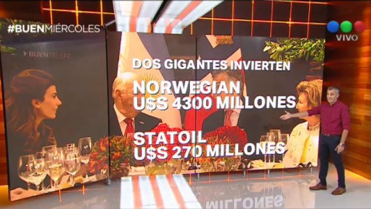 Los reyes noruegos visitan a Macri con promesas de inversión