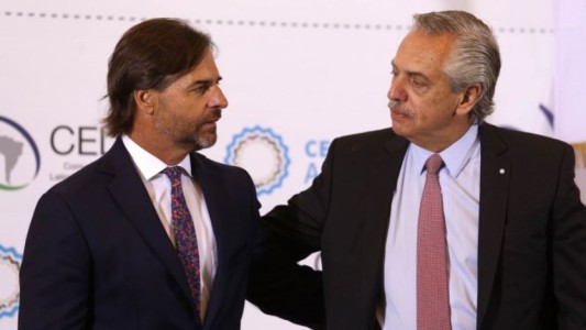 La fuerte respuesta de Lacalle Pou a Alberto Fernández por la sequía en Uruguay