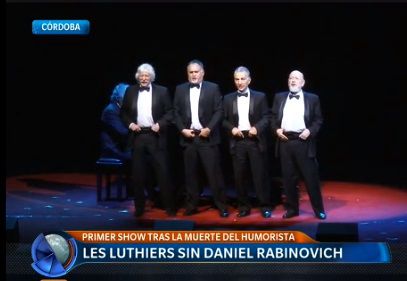 Primer show de "Les Luthiers" sin Daniel Rabinovich