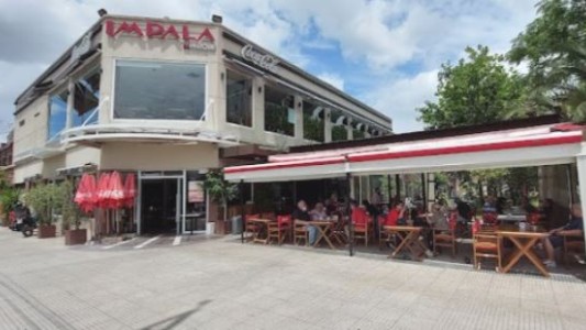 Se incendió un restaurante en Parque Chacabuco