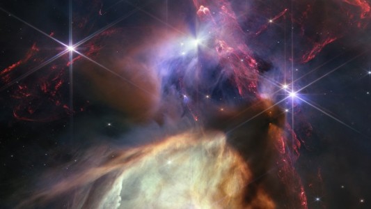 La NASA publicó una imagen del nacimiento de estrellas