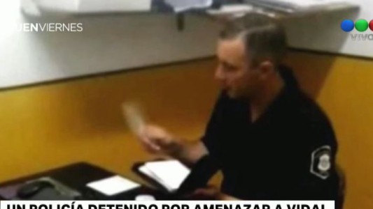Detuvieron a un policía bonaerense por amenazar de muerte a María Eugenia Vidal