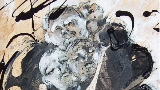 Inquietantes dibujos y obras realizadas con larvas de moscas renuevan la oferta del Cultural Borges