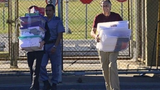 Cristóbal López dejó el penal de Ezeiza y quedó en libertad