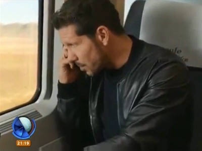 El Cholo Simeone, ahora actor