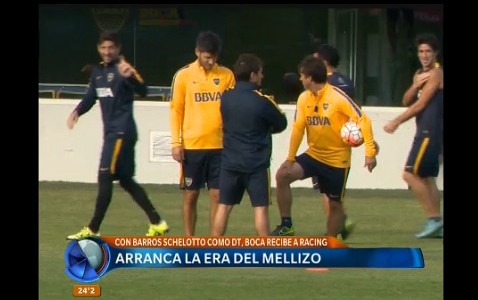Arranca la era del "Mellizo" en Boca