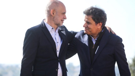 Manes se mostró con Larreta y le brindó su apoyo en la interna "Estamos acá para acompañar"