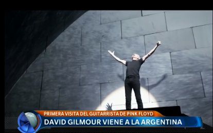 El guitarrista de Pink Floyd viene a la Argentina