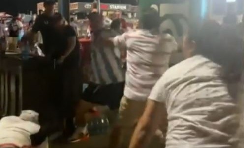 Video: brutal pelea entre hinchas de Inter Miami y FC Dallas tras el partido