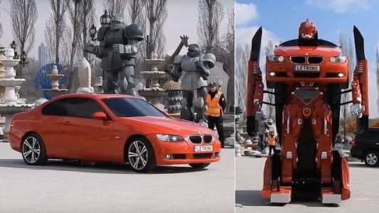 Se hizo realidad: el primer auto "transformer" del mundo