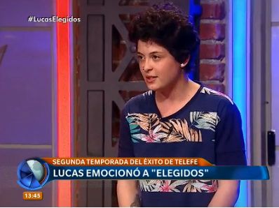 Lucas emocionó a "Elegidos"