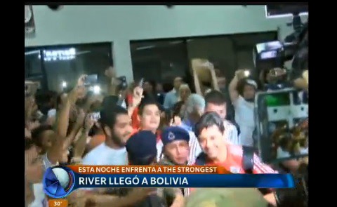 Así llegó River a Bolivia