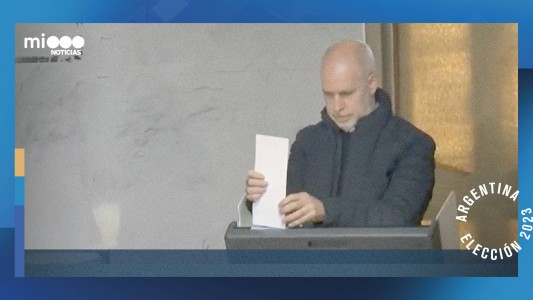 Larreta pidió que la gente vote: "Entiendo que hay frustración, pero es la solución"