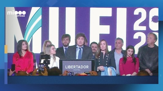 Javier Milei: "Estamos en condiciones de ganarle a la casta en primera vuelta"