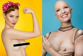 Cáncer de mama: una actriz de Hollywood mostró las etapas de su masectomía