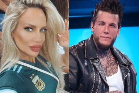 Alex Caniggia y Luli Salazar: su reacción ante el triunfo de Javier Milei
