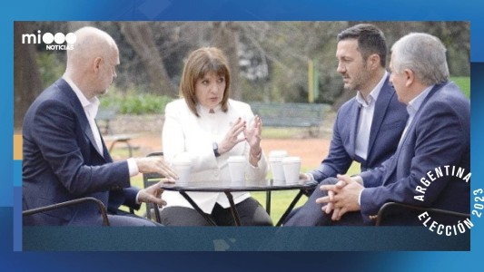 "Más juntos que nunca": Bullrich y Larreta ofrecieron una imagen de unidad tras las PASO