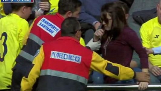 Habló la mujer que Messi fracturó de un pelotazo: "Soy hincha del Madrid y ahora Messi me cae peor"