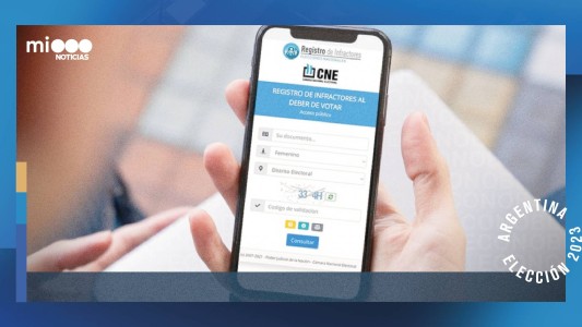 La Cámara Electoral advierte sobre sitio falso para el pago de la multa por no votar