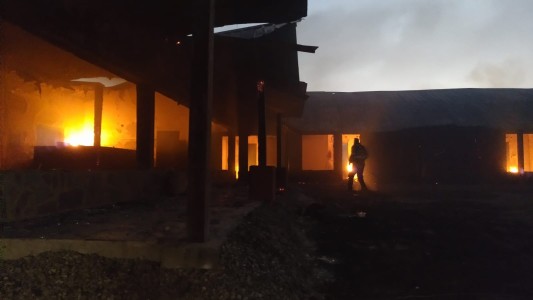 Córdoba: Cabañas quemadas por los incendios en Villa Yacanto