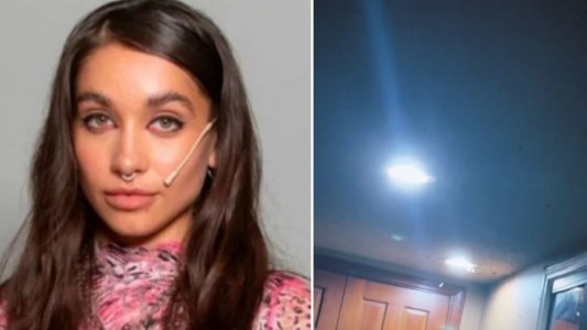 El susto de María Becerra en su habitación de hotel: "¿Cómo salgo?"