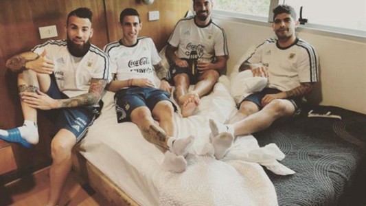 Video en Instagram: Pocho Lavezzi mostró la intimidad de la Selección