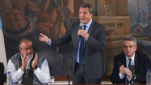 La CGT salió a respaldar los anuncios de Massa