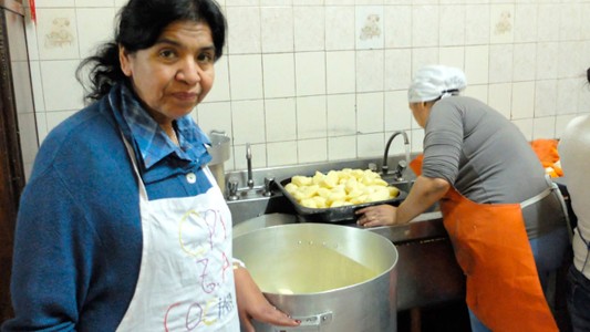 Margarita Barrientos acusó al Gobierno de enviar alimentos en mal estado