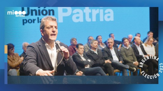 Massa relanzó su campaña: "Le vamos a pagar al FMI para que se vaya de Argentina"