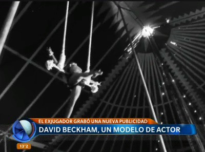 David Beckham, un modelo de actor