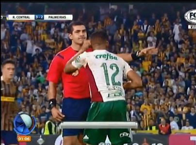 Central y Palmeiras en un empate lleno de goles: 3 a 3