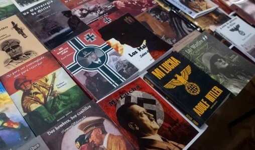 Incautaron más de 200 libros de propaganda nazi en una imprenta clandestina de San Isidro