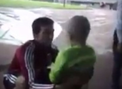 El gran gesto de Barovero con un nene de 4 años