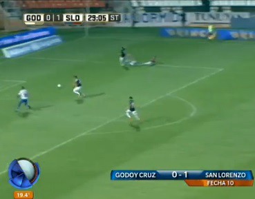 San Lorenzo ganó en Mendoza y se mete en la pelea