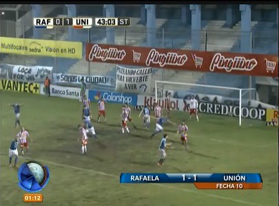 Empate entre Rafaela y Unión