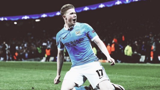 El Manchester City, con gol de De Bruyne, avanzó a las semis de la Champions por primera vez