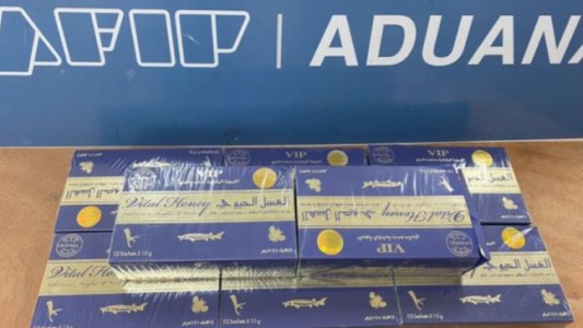 Interceptan un contrabando de "la miel del amor"