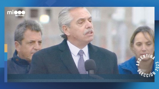 El respaldo de Fernández a Massa: "Tengo el sueño de darle la banda a Sergio el 10 de diciembre"