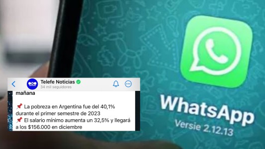 WhatsApp: cómo unirte al canal de Telefe Noticias