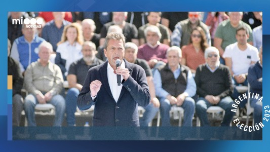 Massa junto a la CGT: "Si soy presidente, voy a convocar a un gobierno de unidad nacional"