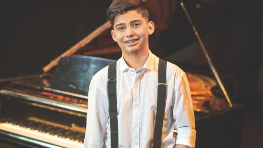 Concierto solidario: pianista uruguayo de 14 años tocará a beneficio de un hospital
