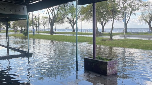 El Río de la Plata tuvo una crecida y afectó a Quilmes y a la zona norte