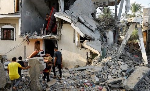 Más de 338.000 palestinos fueron desplazados de Gaza, según la ONU