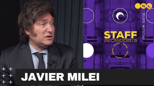 Javier Milei en "Staff de Candidatos": "Estoy preparado para asumir en una hiper"