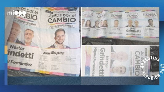 Denuncian que filtraron boletas de otros distritos en Lanús