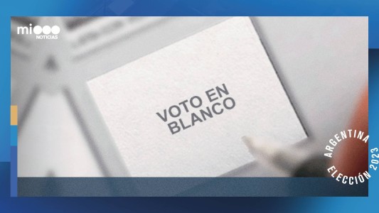 Elecciones 2023: qué pasa con el voto en blanco en el balotaje