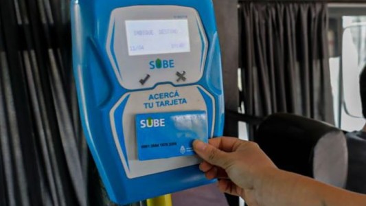 La tarjeta SUBE costará $730 y el saldo negativo será de $211