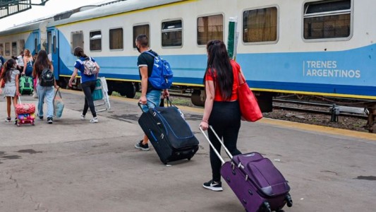 Comenzará la venta de pasajes de trenes de larga distancia para diciembre y enero