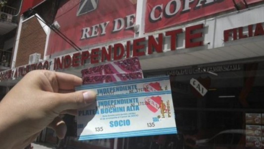 Independiente realizará una denuncia penal para investigar la venta ilegal de entradas